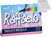 carta ALBUM RAFFAELLO TAGLIA E INCOLLA 90 liscio, formato D4 (24x33cm), 90gr, 50 fogli FAVA28X414