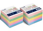 carta CUBOTTO SOFT COLORS 80 IN 5 COLORI ASSORTITI allestito in fogli Multicolor a sfumatura, ideale per idee regalo, formato Q5 (9,5 x 9,5cm), 80gr, 750 fogli.