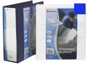 acco COLORFUL. Raccoglitore a 4 anelli. Dorso personalizzabile, 1600125, 978385 BLU TRASPARENTE. Dimensioni interne: 22x30 cm. 4 anelli tondi diametro 30mm. Copertina trasparente per una facile identificazione dei documenti. 42/09L, 25/09C GBC0000593