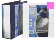 acco COLORFUL. Raccoglitore a 4 anelli. Dorso personalizzabile, 1600125, 978385 ROSA. Dimensioni interne: 22x30 cm. 4 anelli tondi diametro 30mm. Copertina trasparente per una facile identificazione dei documenti. 42/09L, 25/09C GBC0000595