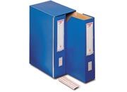 gbc Classificatore Doppio VERTICALE con Custodia Classomec 35-2 Rexel BLU. Completo di 24 cartelline a 3 lembi. Due classificatori all&rsquo;interno di una stessa custodia. Dorso: 17cm. Dimensioni esterne: 26,5x37cm. Dimensioni formato utile: 25x35cm GBC00025504