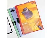 gbc Cartellina con molla FLASH MEC SUPER  Colore: azzurro. Dimensione formato utile: 21x29,7cm. Capacit: 8 mm GBC00057916