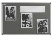 gbc Pannello per Affissione in Tessuto ELIPSE Colore: grigio. Dimensioni: 60x90 cm GBC1900911