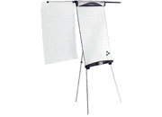 gbc Lavagna Portablocco SHARK NOBO Altezza: regolabile, da 110 a 187 cm. Dimensioni superficie scrivibile: 68,5x100 cm (formato standard blocco: 70x100). GBC1901918