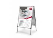 gbc Espositore con cavalletto e cornice a scatto per Cartelloni Dimensioni: 1189x841mm (A0) GBC1902204