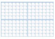 acco Planning magnetico Performance Plus 4 mesi Formato 60x104cm. Superficie scrivibile con matrice stampata in 4 formati. Display data/ora. Spazio scrivibile per appunti con pennarello o per note cartacee da fermare con magnetini. Cancellino magnetico. Scomparto portapennarelli estrasibile. 96-08 GBC1902245