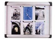 gbc Bacheca ad ante scorrevoli fondo metallo Facciata in vetro. Dimensioni: 1000x1412x54mm (18 fogli formato A4) GBC1902571