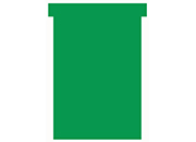 gbc Schede T Nobo, indice3, VERDE larghezza minima 80mm, larghezza massima 92mm, altezza totale 120mm, altezza parte esterna 15mm GBC2003005