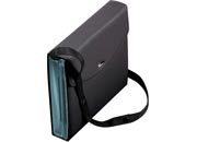 acco  Mobile Organization: Portacartelle Premium con 2 cartelline NERO. Colore cartelline: Grigio. In similpelle nera resistente e piacevole al tatto. Dotato di pratica tracolla. Predisposto per contenere 4 cartelline da 1.5 oppure 2 da 3.0. Dotazione iniziale di una cartellina 1.5 e una 3.0. 36/08 GBC2101364