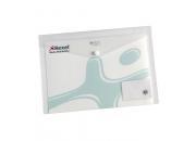 gbc Busta A4 in PP con bottone e portabiglietto da visita ICE  Colore: trasparente. Formato: A4. Dimensioni esterne: 33,5x24cm GBC2101663