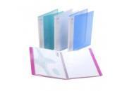 gbc Portalistini 10 tasche ICE Pacco da 10 portalistini in colori assortiti: 3 blu, 3 trasparenti, 2 rosa, 2 turchesi. Numero buste: 10. Dorso: 1cm. Dimensioni esterne: 31x23,5cm GBC2102036