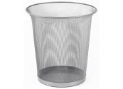 gbc Cestino gettacarte WIRE Colore: argento. Dimensioni esterne: : 23-33 x H: 34cm GBC9800688