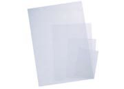 gbc pouches 75x95mm 100micron (Jumbo Card), lucide, per cartoncini mm 69x89, 100 micron per lato bra75x95100