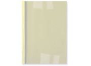 gbc Cartelline termiche Linen Wave AVORIO spessore 6mm, fronte trasparente da 150micron, retro in cartoncino telato da 260gr braLC060020