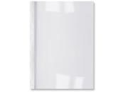 gbc Cartelline termiche LaserLux TOP BIANCO spessore 1,5mm, fronte trasparente satinato 180micron, retro in cartoncino Fedrigoni Splendorlux Embossed  BRA3226