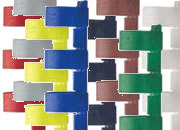 gbc Dorsi ad anelli plastici per rilegatura a spirale CombBind Formato: A4. 21 anelli. Diametro: 10mm. Capacit: 65 fogli. Colore: COLORI ASSORTITI bra1021AS100