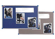 gbc Pannello per Affissione in Tessuto ELIPSE Colore: grigio. Dimensioni: 90x120cm GBC1900912