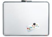 gbc Lavagna portatile Home Colore: argento. Dimensioni superficie scrivibile: 28x36 cm. GBCQB05442CD
