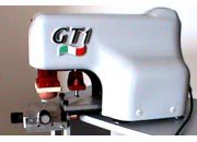 gbc Macchina Tampografica elettrica GT1 completa di banco croce per spostamenti X-Y-Z millimetrici. Calamaio ermetico da 60mm. Area stampabile fino a mm40x50. Stampa 800 pezzi/ora.  GT1gt1