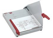 acco Taglierina a ghigliottina IDEAL 1034 pressino manuale trasparente, taglia fino a 25 fogli, luce taglio 340 mm, 305x384. Prodotto originale tedesco. MADE IN GERMANY IDA1034