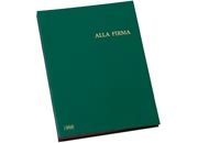 gbc Libro firma in dermoide con 14 intercalari Formato utile: 24x34 cm. Interno in cartoncino assorbente accoppiato rinforzato al piede. Dorso a soffietto rafforzato in imitlin LEB0251