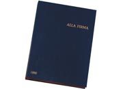 gbc Libro firma in dermoide con 18 intercalari Formato utile: 24x34 cm. Interno in cartoncino assorbente accoppiato rinforzato al piede. Dorso a soffietto rafforzato in imitlin LEB0252