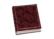 gbc Album foto con 40 fogli in cartoncino+velina. Formato 26x30cm Possibilit� di inserire foto di vari formati. Rilegatura a libro cartonata rigida in VinylPelle MARRONE LEB0380M