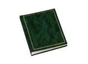 gbc Album foto con 30 fogli in cartoncino+velina. Formato 26x30cm Possibilit di inserire foto di vari formati. Rilegatura a libro cartonata rigida in VinylPelle VERDE LEB0381V