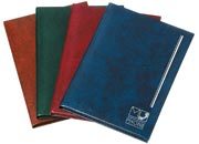 gbc Rubrica telefonica in vinyl, labbro argento, con 64 pagine Formato: 14x20 cm LEB095