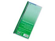 gbc Portamen, 4 pagine in crystal PVC semirigido bordo VERDE, formato mezzo A4 (105x297mm) LEB140V