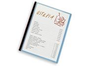 gbc Portamen, 4 pagine in crystal PVC semirigido bordo NERO, formato A4 (210x297mm) LEB142n