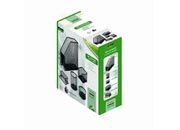 gbc Set da scrivania. 5 pezzi in rete metallica NERO LEB1430N