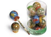 gbc Globo mappamondo diametro 4cm con temperamatite LEB222