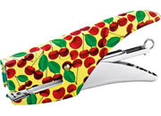 gbc Cucitrice a pinza, in metallo stampato, monta il punto 11 fantasia CILIEGIE. cuce fino a 16 fogli. Profondit� di cucitura 4,5cm. Fornita con una scatola di 1000 punti colorati LEB2431c