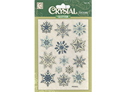 gbc Stelline glitter in rilievo di vari colori, su foglietto 10,5x14,5cm, PMX2602V LEB3205c