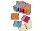 gbc Notes Perline con legatura a spirale 76 pagine, decorato a mano con perline LEB3274