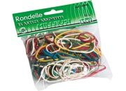 gbc Elastici in gomma. Busta da 50 gr Colori assortiti, misure assortite LEB500098