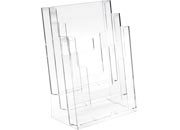 gbc Portadepliant e cataloghi in plastica trasparente, scatola singola Formato: 23x31 cm, profondit. 10,5 cm LEB5024