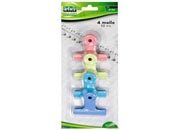 gbc Molle colorate da 50mm colori assortiti, blister da 4 molle LEB5126