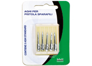 gbc Ago di ricambio per pistola sparafili 5260 Ago di ricambio da 2cm per pistola sparafili. In scatola da 5 aghi LEB5262B