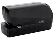 gbc Cucitrice elettrica a punto piatto, monta il punto 24-6 - 26-6 cuce fino a 20 fogli. Profondit� di cucitura 2,4cm. Funziona con alimentatore 220v incluso o con 6 batterie AA (non incluse) LEB5690