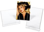 gbc Portadepliant in acrilico a disposizione ORIZZONTALE Formato: 9x13 cm, spessore: 2 mm LEB7040