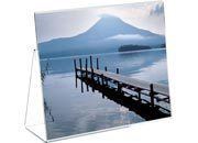 gbc Portadepliant in acrilico a disposizione ORIZZONTALE Formato: 30,5x24,5 cm.  LEB7049