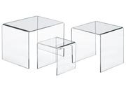 gbc Supporto in acrilico impilabile Formato: 10x10x10 cm LEB7060