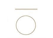 legatoria Elastici puro caucci diametro 65mm ECRU, gomma naturale al 100%. Larghezza: 2mm, spessore: 2mm, misura 100x2mm, diametro 65mm LEB75111