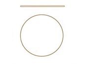 legatoria Elastici puro caucci diametro 85mm ECRU, gomma naturale al 100%. Larghezza: 2mm, spessore: 2mm, misura 120x2mm, diametro 85mm LEB75121