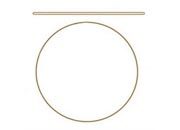 legatoria Elastici puro caucci� diametro 100mm ECRU�, gomma naturale al 100%. Larghezza: 2mm, spessore: 2mm, misura 150x2mm, diametro 100mm LEB75131