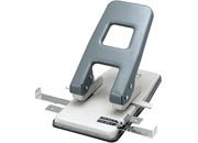 gbc Perforatore OPEN a 2 fori in metallo, con doppia guida regolabile perfora fino a 48 fogli da 64gr (3,8mm), foro diametro 6mm, distanza tra i fori 8cm LEB900