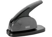 gbc Perforatore a 2 fori con sforzo ridotto del 50% perfora fino a 40 fogli (4mm), foro diametro 6mm, distanza tra i fori 8cm. Impugnatura ergonomica soft grip LEB940