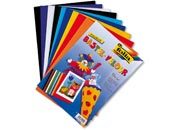 gbc Vellutina colorata in Folia blocco di 10 fogli Formato: 23x33 cm, peso 130 g/m2 LEBJ607